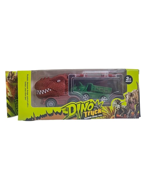 Carro Camion Dinosaurio Jurassic Transporte Juguete Niños