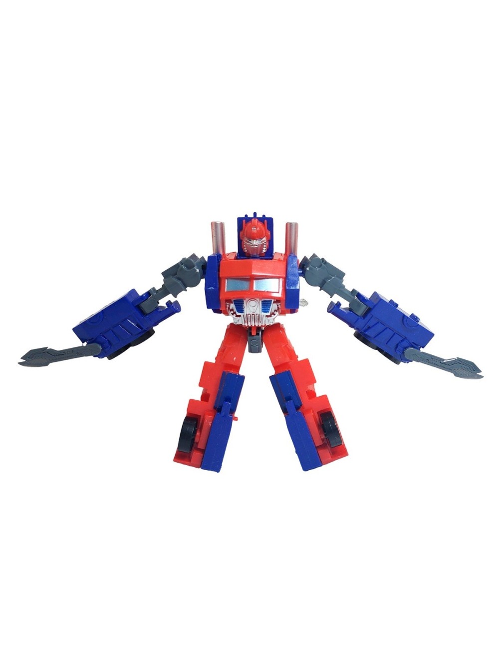 Figura Robot Rojo Transformers Coleccionable Juguete Niños
