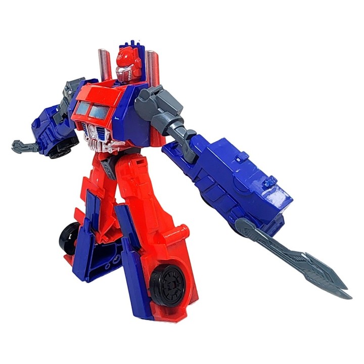 Figura Robot Rojo Transformers Coleccionable Juguete Niños