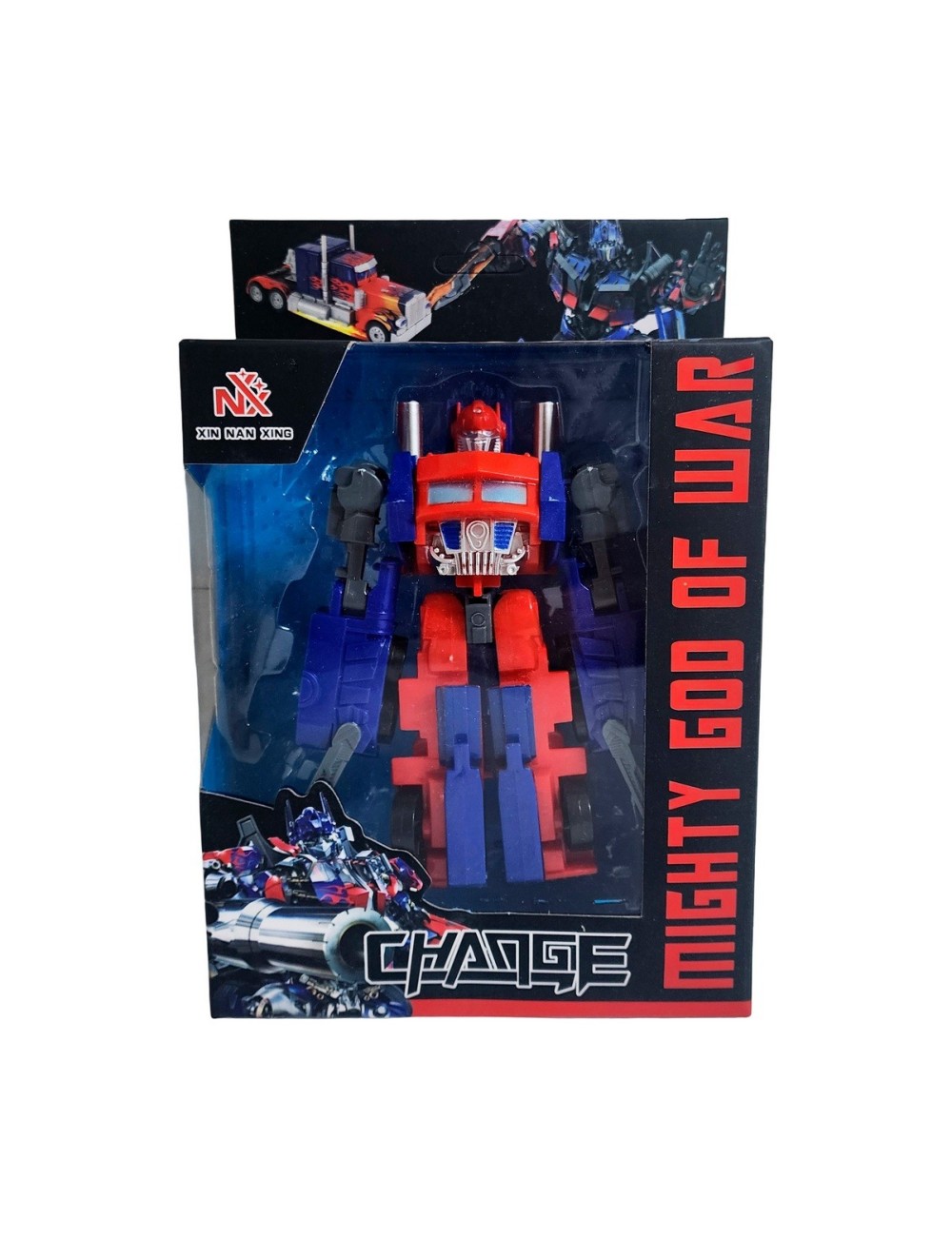 Figura Robot Rojo Transformers Coleccionable Juguete Niños