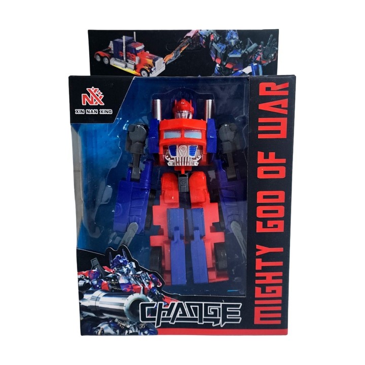 Figura Robot Rojo Transformers Coleccionable Juguete Niños