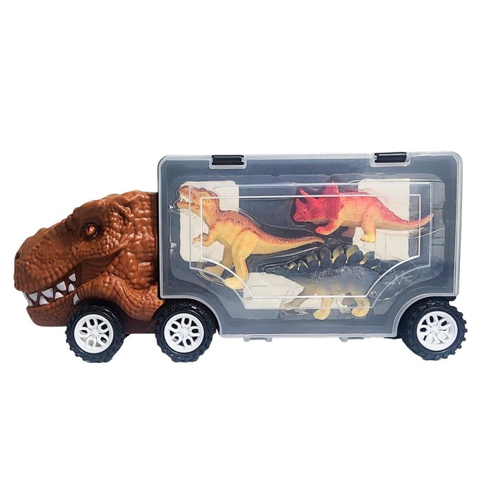 Tractumula Camion Dinosaurio Rex Transporte Juguete Niños