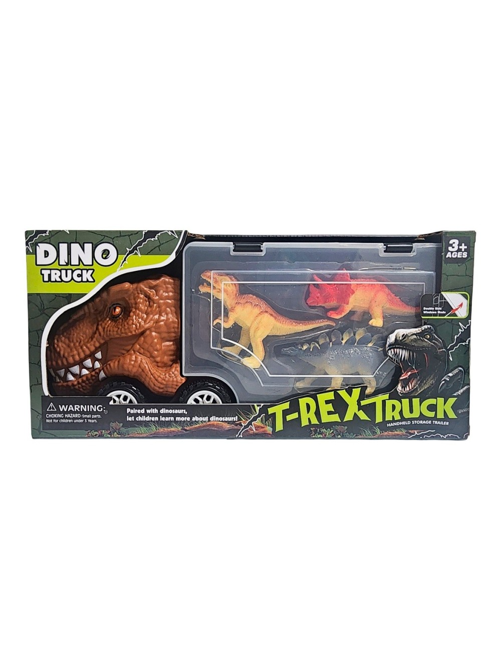 Tractumula Camion Dinosaurio Rex Transporte Juguete Niños