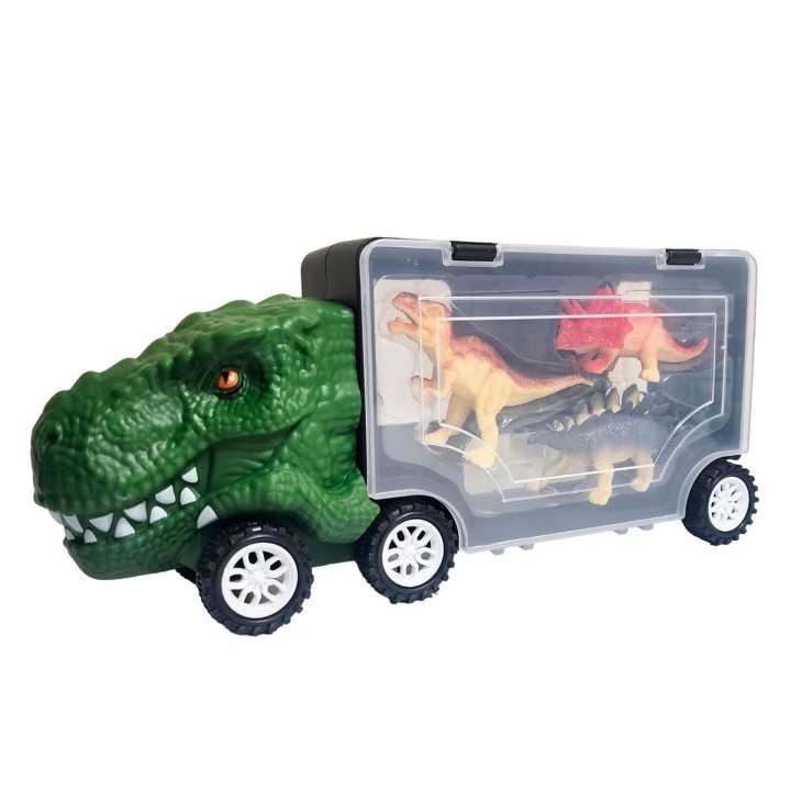 Tractumula Camion Dinosaurio Rex Transporte Juguete Niños
