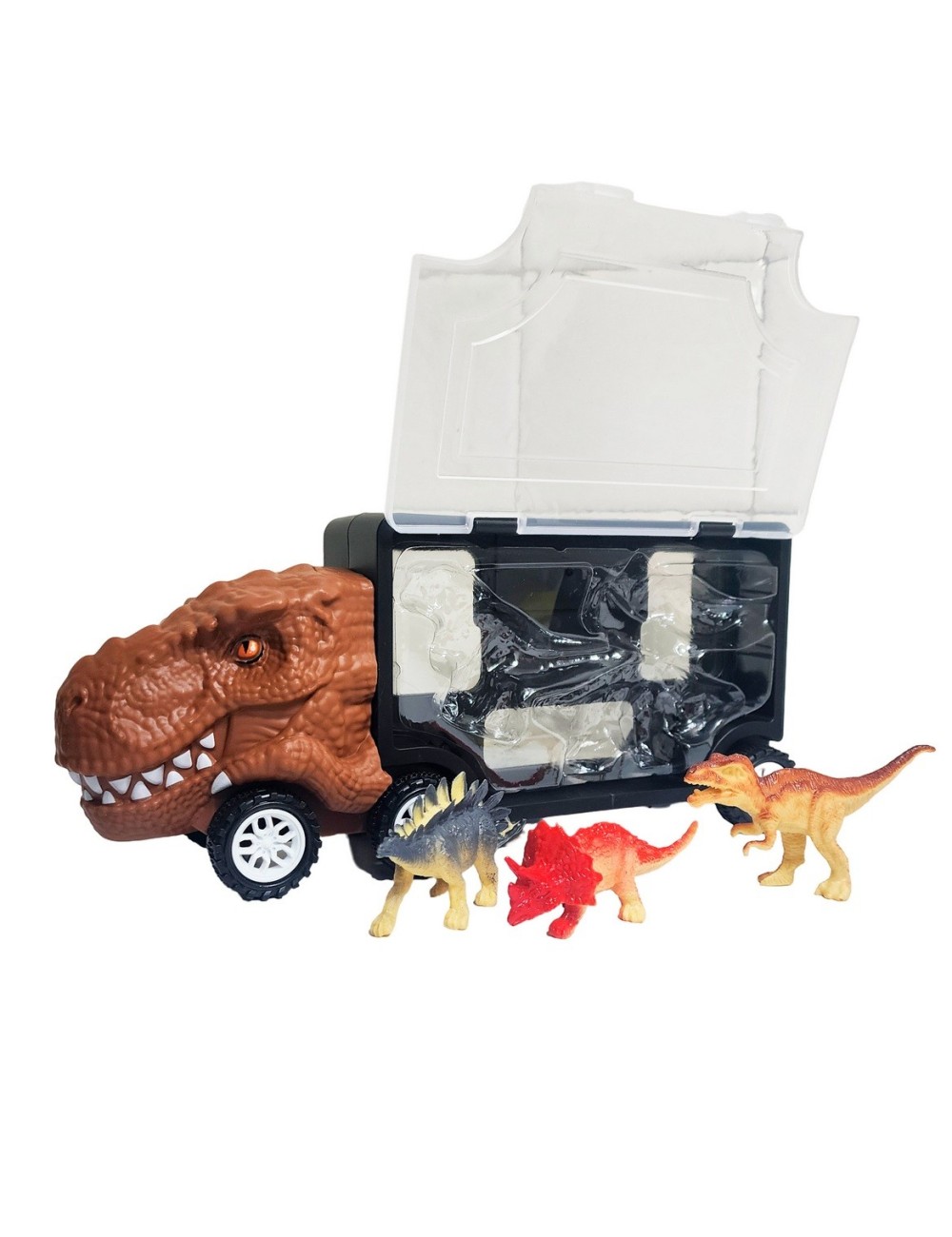 Tractumula Camion Dinosaurio Rex Transporte Juguete Niños
