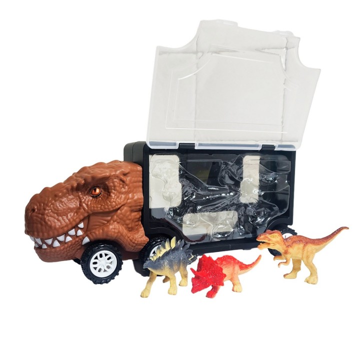 Tractumula Camion Dinosaurio Rex Transporte Juguete Niños