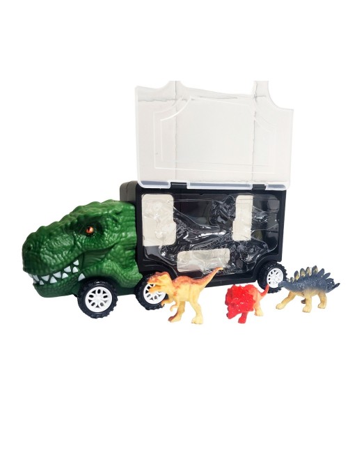Tractumula Camion Dinosaurio Rex Transporte Juguete Niños