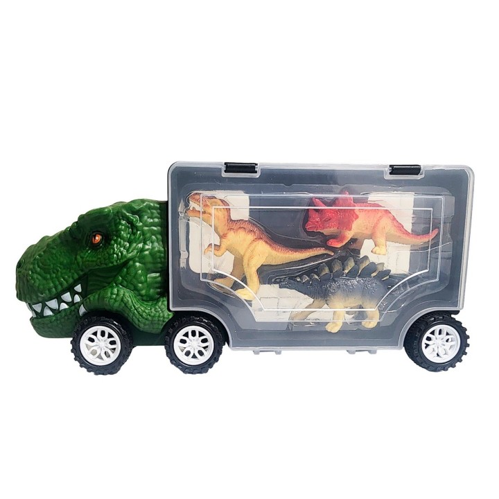 Tractumula Camion Dinosaurio Rex Transporte Juguete Niños