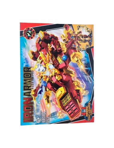 Super Heroe Nave Robot Figura Armable Armatodo Interactivo