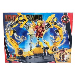 Super Heroe Robot Figura Armable Armatodo Interactivo