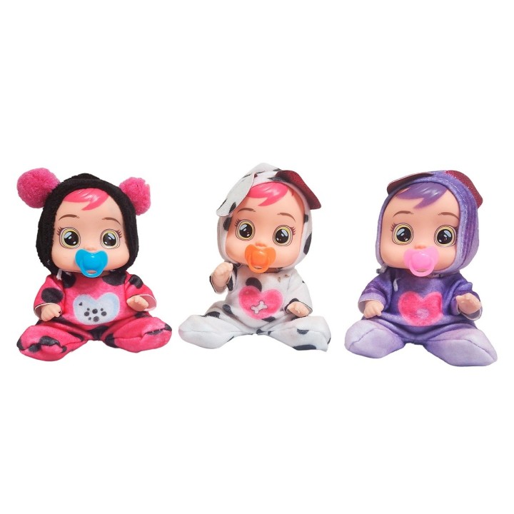 Muñeca Mini Bebe Con Pijama X 3 Unidades + Un Tetero