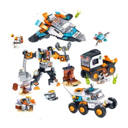 Figura Armable Armatodo Ciudad Espacial Nave Camiones