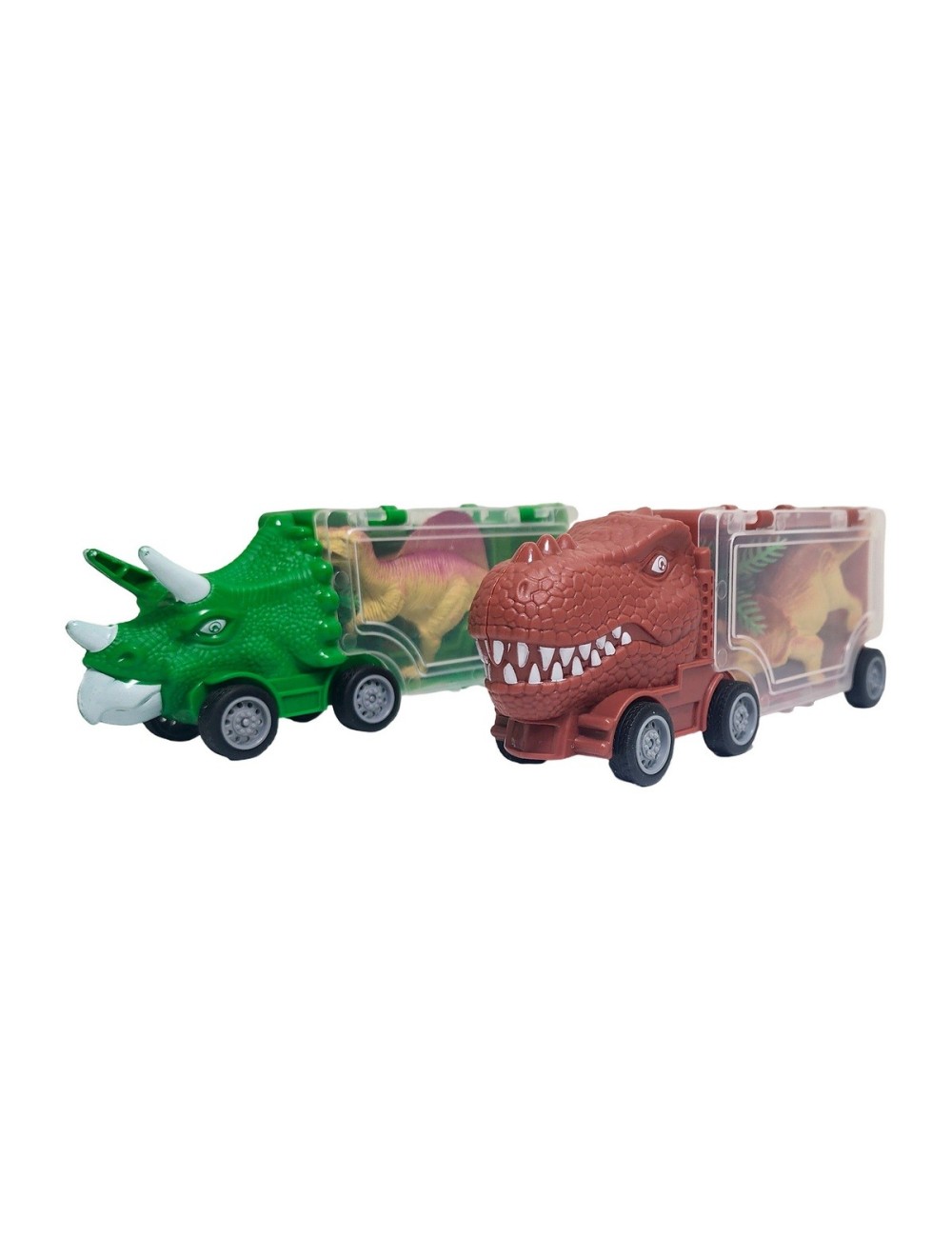 Carro Camion Dinosaurios Transporte Duo Juguete Niños
