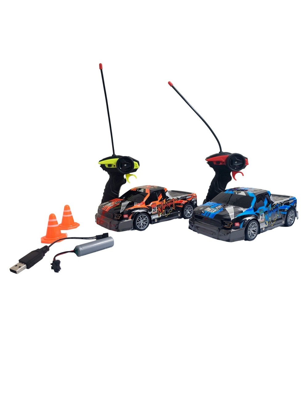 Camioneta Deportiva Duo Recargable Con Control Remoto