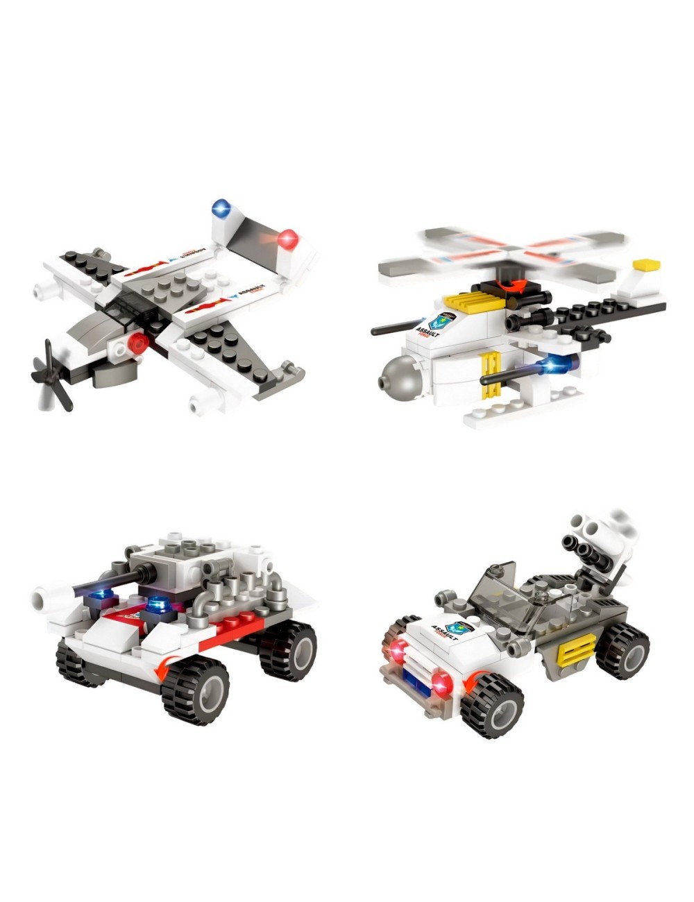 Barco Naval De Asalto Figura Armable Armatodo Interactivo