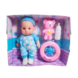 Muneco Bebe Bebote + Flotador Oso Y Tetero Juguete Niñas