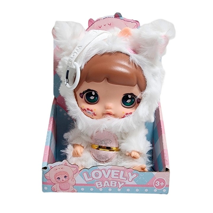 Muñeca Bebe Pijama Llavero Juguete Niñas Interactivo