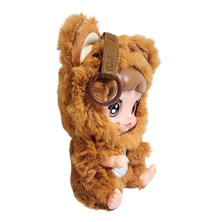 Muñeca Bebe Pijama Llavero Juguete Niñas Interactivo