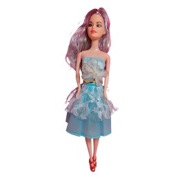 Muñeca Vestido Elegante Accesorios + Castillo Princesa Niñas