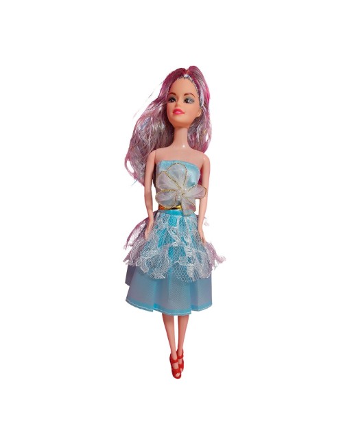 Muñeca Vestido Elegante Accesorios + Castillo Princesa Niñas