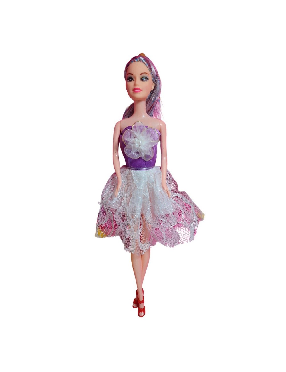 Muñeca Vestido Elegante Accesorios + Castillo Princesa Niñas