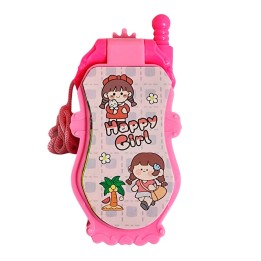 Telefono De Juguete Niñas Felices + Baterias