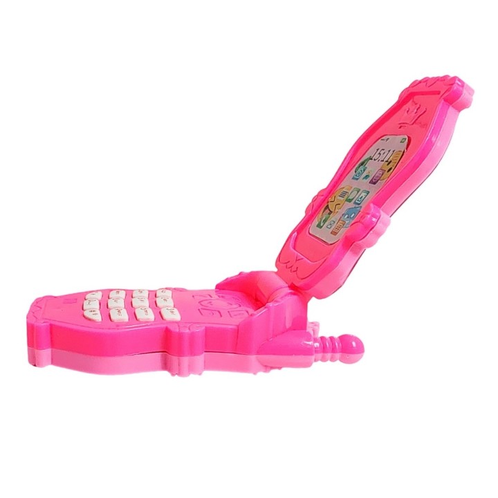 Telefono De Juguete Niñas Felices + Baterias