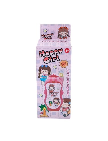 Telefono De Juguete Niñas Felices + Baterias