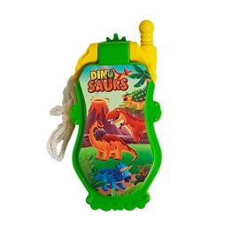 Telefono De Juguete Niños Dinosaurio + Baterias