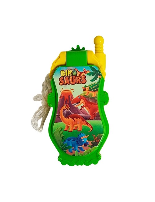 Telefono De Juguete Niños Dinosaurio + Baterias