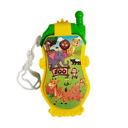 Telefono De Juguete Niños Zoologico + Baterias