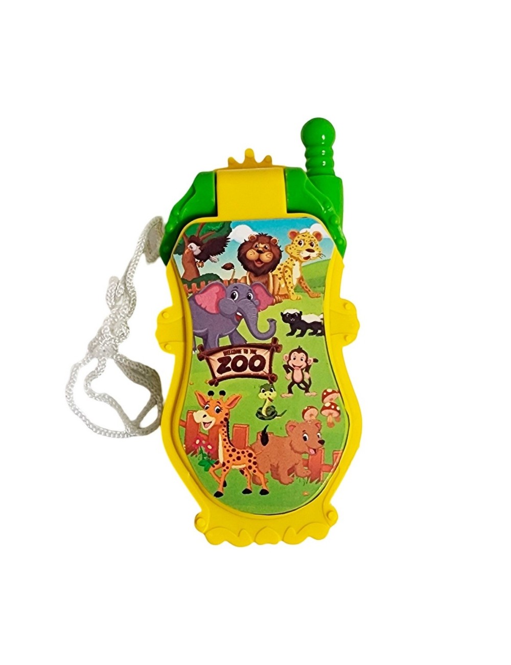 Telefono De Juguete Niños Zoologico + Baterias