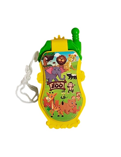 Telefono De Juguete Niños Zoologico + Baterias