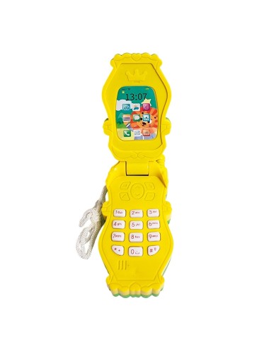 Telefono De Juguete Niños Zoologico + Baterias