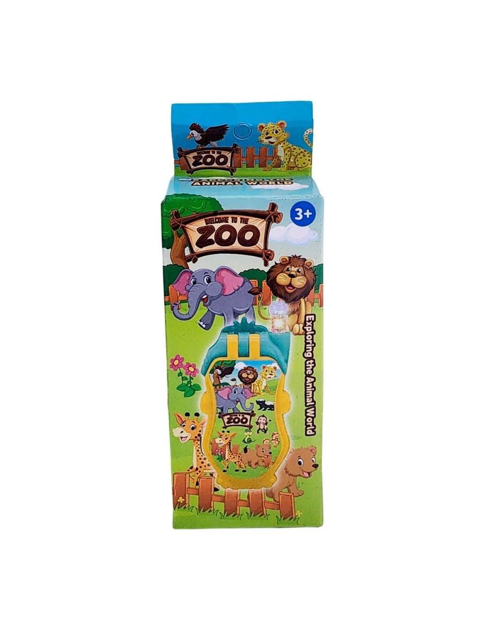 Telefono De Juguete Niños Zoologico + Baterias