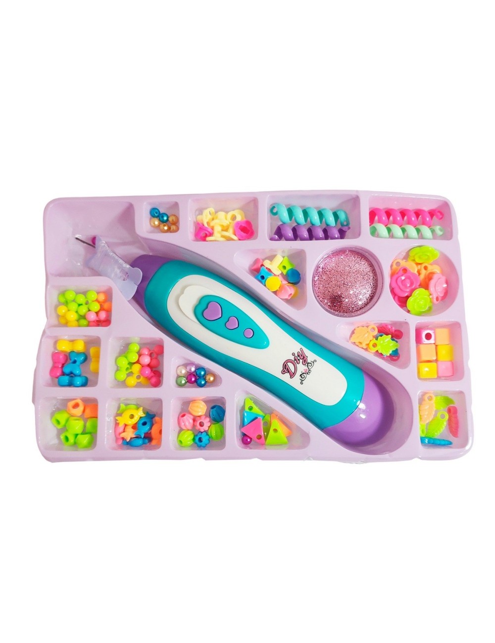 Set Kit Para Hacer Peinados Trenzas Interactivo Pedreria