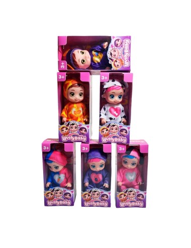 Muñeco Bebe Pijama Coleccion X 6 Unidades Juguete Niñas