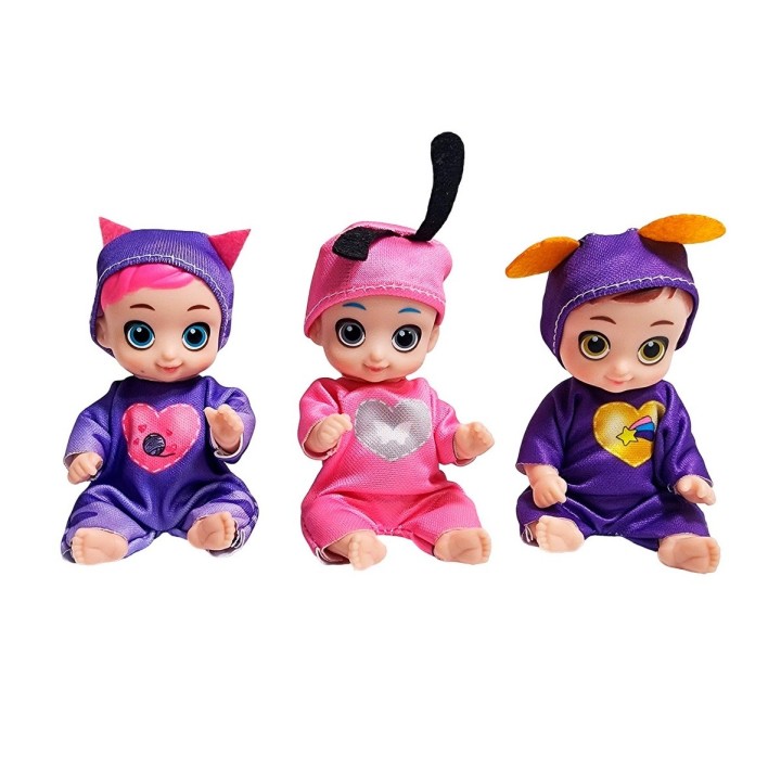 Muñeco Bebe Pijama Coleccion X 6 Unidades Juguete Niñas