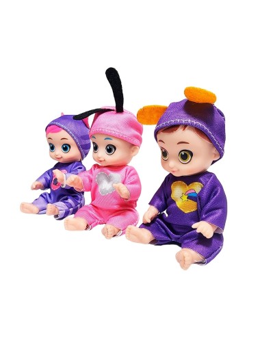 Muñeco Bebe Pijama Coleccion X 6 Unidades Juguete Niñas