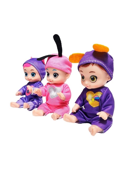 Muñeco Bebe Pijama Coleccion X 6 Unidades Juguete Niñas