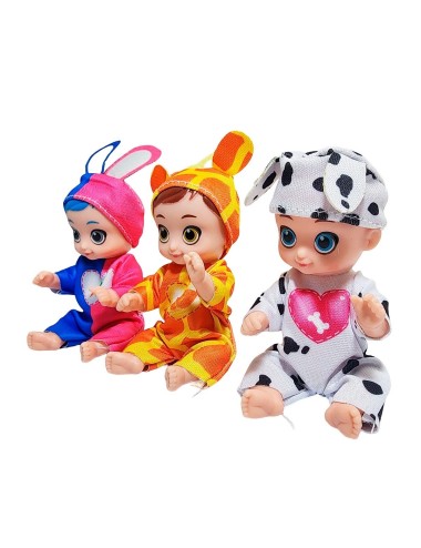 Muñeco Bebe Pijama Coleccion X 6 Unidades Juguete Niñas