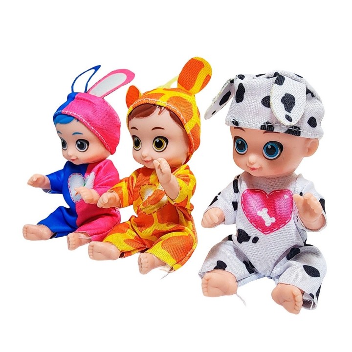 Muñeco Bebe Pijama Coleccion X 6 Unidades Juguete Niñas