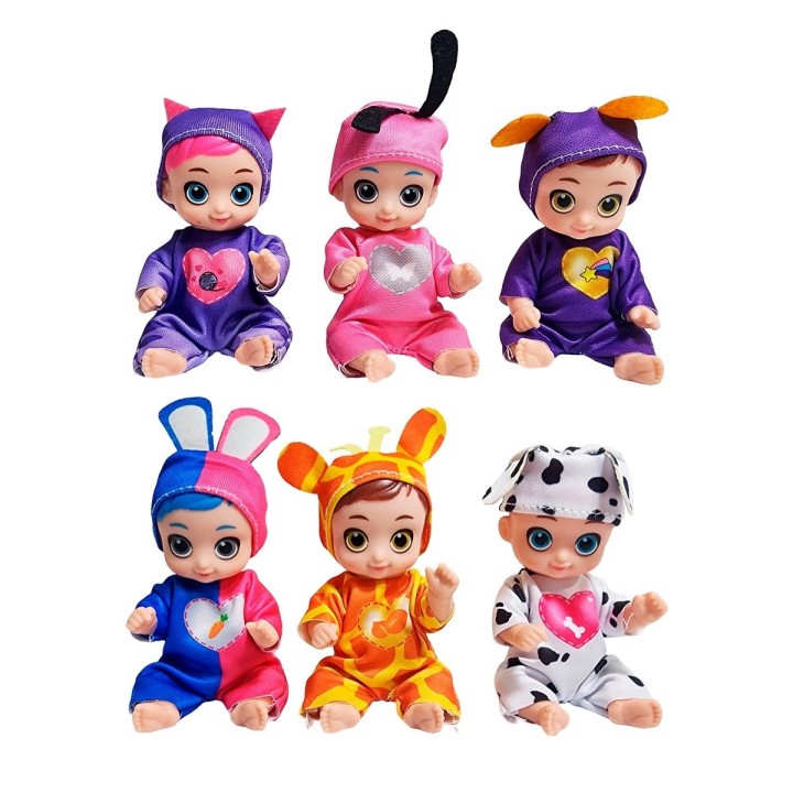 Muñeco Bebe Pijama Coleccion X 6 Unidades Juguete Niñas