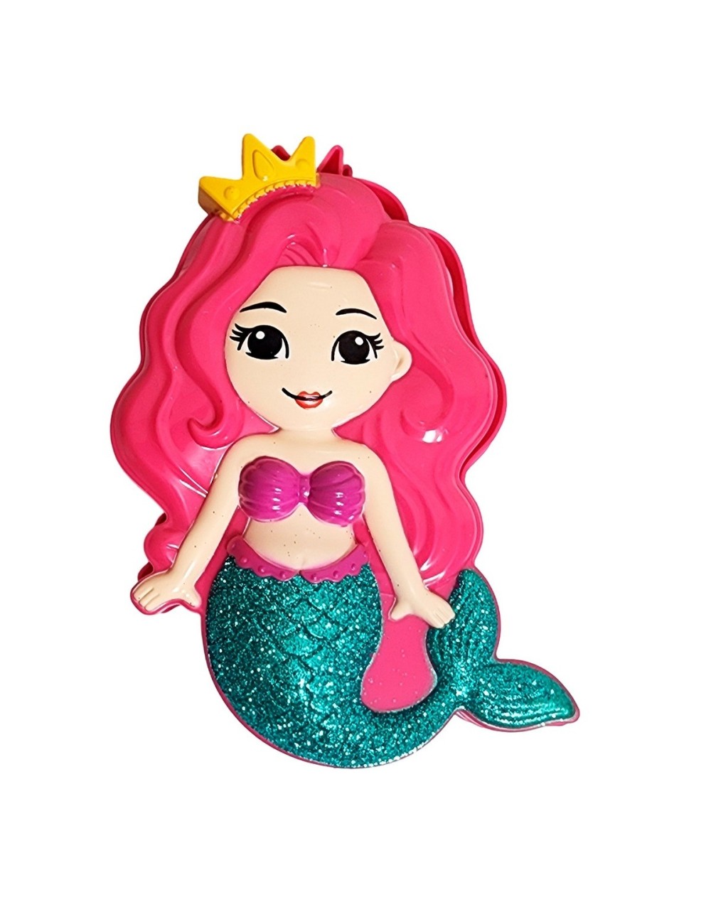 Kit De Maquillaje Sirena Niñas Juguete Princesas Interactivo