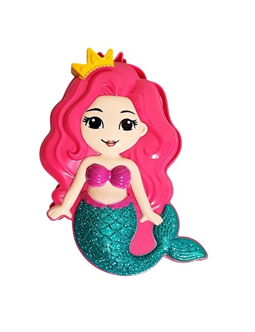 Kit De Maquillaje Sirena Niñas Juguete Princesas Interactivo
