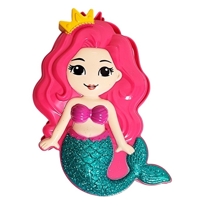 Kit De Maquillaje Sirena Niñas Juguete Princesas Interactivo