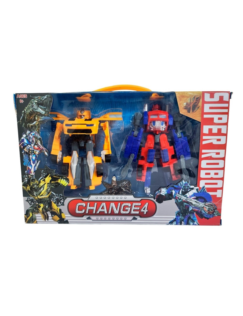 Figura Robot Duo Transformers Coleccionable Juguete Niños