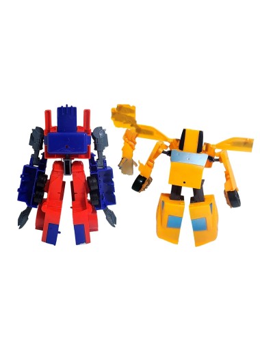 Figura Robot Duo Transformers Coleccionable Juguete Niños