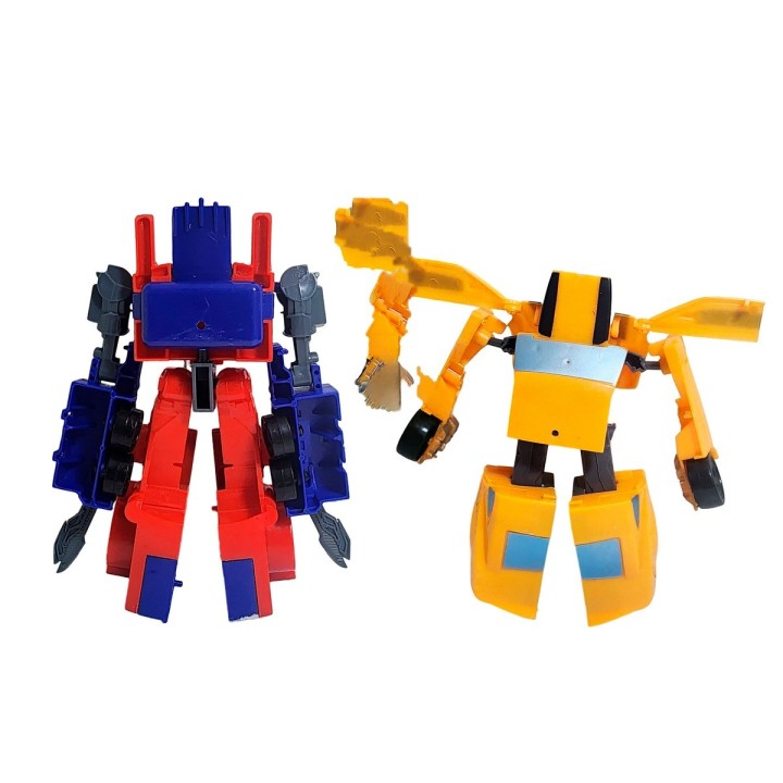 Figura Robot Duo Transformers Coleccionable Juguete Niños