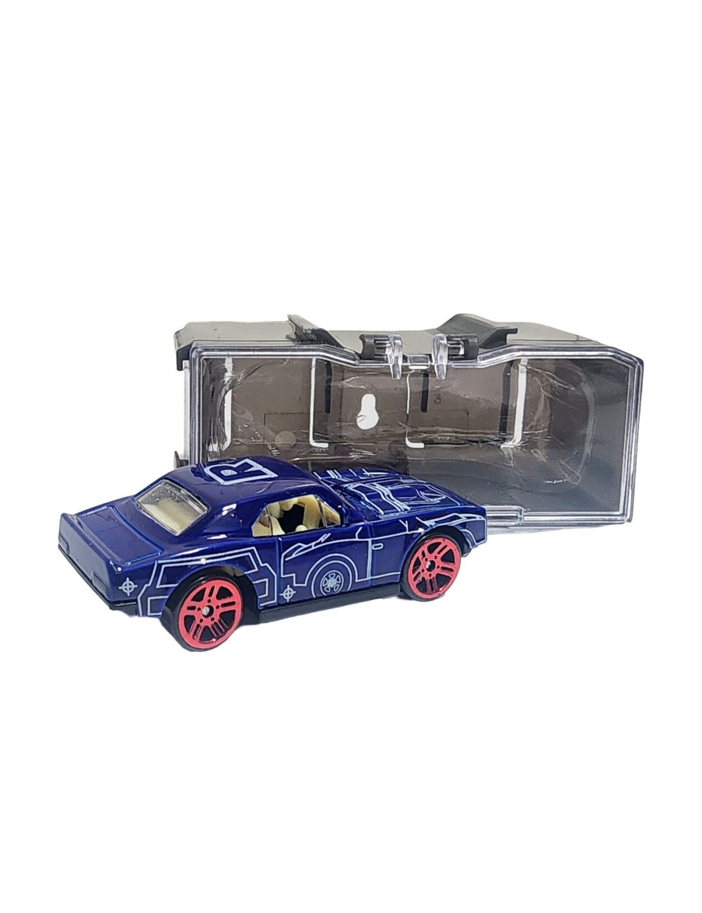 Carro Metalico Coleccionable X 5 Unidades + Estuche
